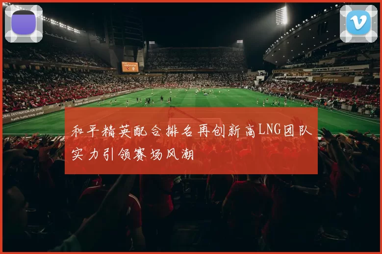 和平精英配合排名再创新高LNG团队实力引领赛场风潮